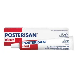 POSTERISAN akut 50 mg/g rektal merhem, 50 g