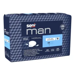 Seni® Erkek idrar kaçırma pedi normal seviye 2, 15 parça