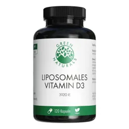 Green Naturals Vitamin D3 lipozomal yüksek doz kapsüller, 120 adet