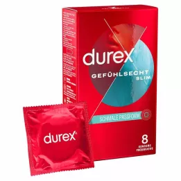 DUREX Gerçek hissi veren ince prezervatif, 8 parça