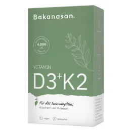 Bakanasan Vitamin D3 + K2 kapsül, 60 adet