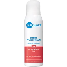 Mantarlara duyarlı ciltler için Fusspunkt köpük, 125 ml
