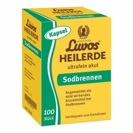 Luvos Şifa Kil Ultra İnce Akut Mide Yanması Kapsülleri, 100 adet