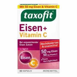 taxofit® demir + C vitamini kapsülleri, 40 adet