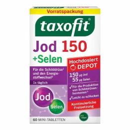 Taxofit İyot 150 + Selenyum tabletleri, 60 adet