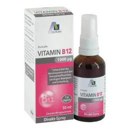 B12 Vitamini 1000 µg direkt sprey, 50 ml