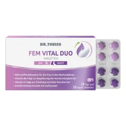 Dr.Theiss Fem Vital Duo tabletleri, 56 adet