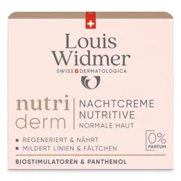 Widmer nutriderm gece kremi P. olmadan Besleyici, 50 ml