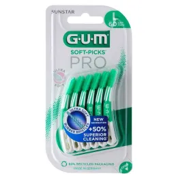 GUM Soft Picks Pro büyük, 60 adet