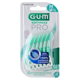 GUM Soft Picks Pro orta boy, 30 adet