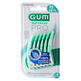 GUM Soft Picks Pro orta boy, 60 adet
