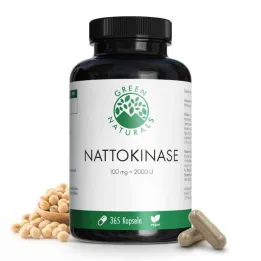 Green Naturals Nattokinase 100 mg kapsül vegan (365 adet)