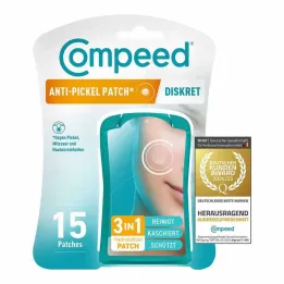 Compeed sivilce karşıtı yama sağduyulu, 15 adet