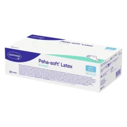 Peha-Soft Latex koruyucu tek kullanımlık muayene eldiveni, steril olmayan pf S, 100 adet