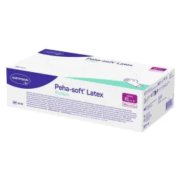 Peha-Soft Latex koruyucu tek kullanımlık muayene eldiveni, steril olmayan pf XL, 100 adet