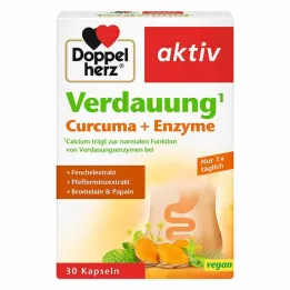 Doppelherz Digestion Curcuma + Enzim Kapsülleri, 30 adet