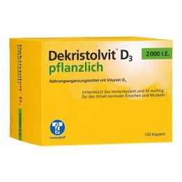 Dekristolvit D3 2000 IU bitkisel kapsül, 120 adet