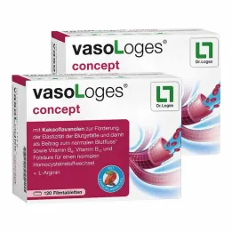 Vasologes konsept film kaplı tabletler, 240 adet