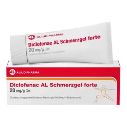 Diklofenak AL ağrı jeli forte 20 mg/g jel, 180 g