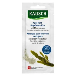 Rausch deniz yosunu torbasıyla yağ önleyici saç derisi bakımı, 15 ml