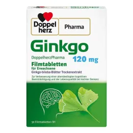 Ginkgo DoppelherzPharma 120 mg film kaplı tablet, 30 adet