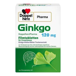 Ginkgo DoppelherzPharma 120 mg film kaplı tablet, 120 adet