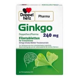 Ginkgo DoppelherzPharma 240 mg film kaplı tablet, 30 adet
