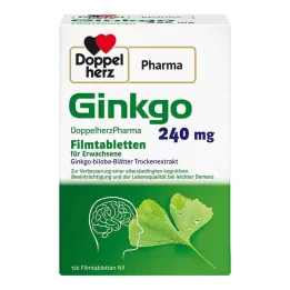 Ginkgo DoppelherzPharma 240 mg film kaplı tablet, 120 adet