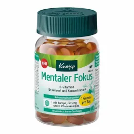Kneipp Mental Focus Sakızları, 30 adet