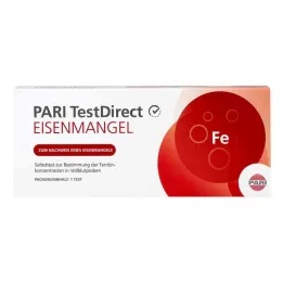 Pari Testdirect demir eksikliği kendi kendine test kanı (1 adet)
