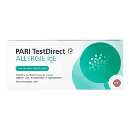 Pari Testdirect Alerji Ige kendi kendine test kanı (1 adet)