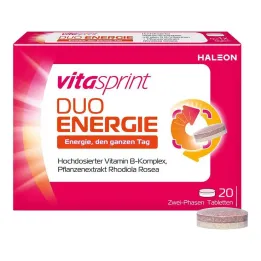 Vitasprint Duo Enerji Tabletleri, 20 adet