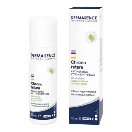 DERMASENCE Chrono retare aktif.VIT-C gece bakımı, 50 ml