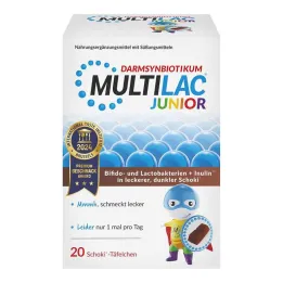 Multilac Synbiotic Junior tabletler, 20 adet