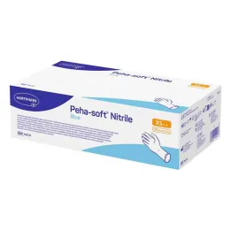 Peha-Soft nitril mavisi muayene eldiveni steril olmayan pf XS, 150 adet