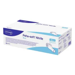 Peha-Soft nitril mavisi muayene eldiveni steril olmayan pf S, 150 adet