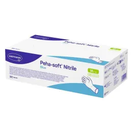 Peha-Soft nitril mavisi muayene eldiveni steril olmayan pf M, 150 adet