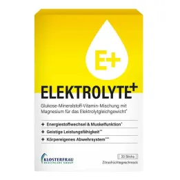 Oral süspansiyon çubukları yapmak için elektrolitler + granüller, 20 adet