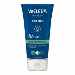 Weleda Erkekler İçin 2si 1 Arada Yüz Yıkama, 100 ml