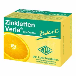 Zinkletten Verla Portakal pastilleri, 200 adet