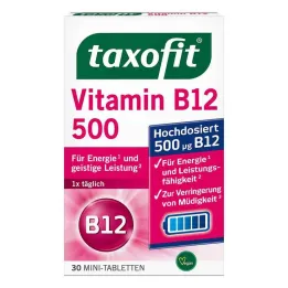Taxofit Vitamin B12 500 mini tablet, 30 adet