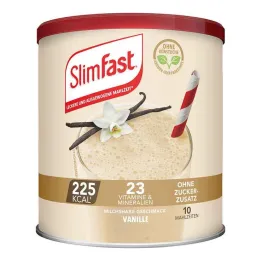 Slim Fast toz vanilya, 365 gr
