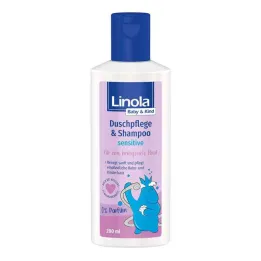 Linola Baby &amp; Çocuk Duş Bakımı &amp; Hassas Şampuan (200 ml)