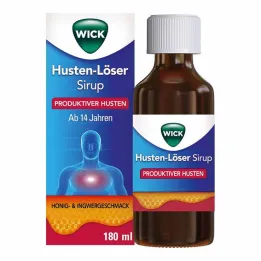WICK Bal aromalı öksürük giderici şurup 200mg /15ml, 180 ml