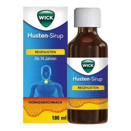 WICK Ballı kuru öksürük için öksürük şurubu, 180 ml