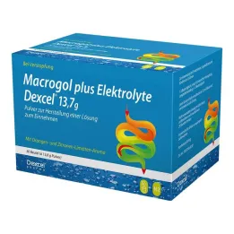 Makrogol artı elektrolitler Dexcel 13,7 g Ple, 30 adet