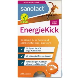 Sanotact enerji vuruşu kapsülleri (20 adet)