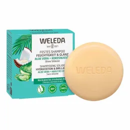 Weleda katı şampuan nem &amp; parlaklık, 50 g