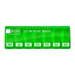 Wepa 1x7 haftalık kutu UV-koruma + yeşil, 1 adet