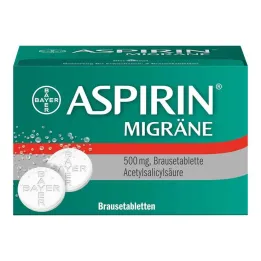Aspirin migren efervesan tabletleri, 2x10 adet